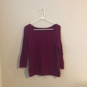 Purple American Eagle sweater
